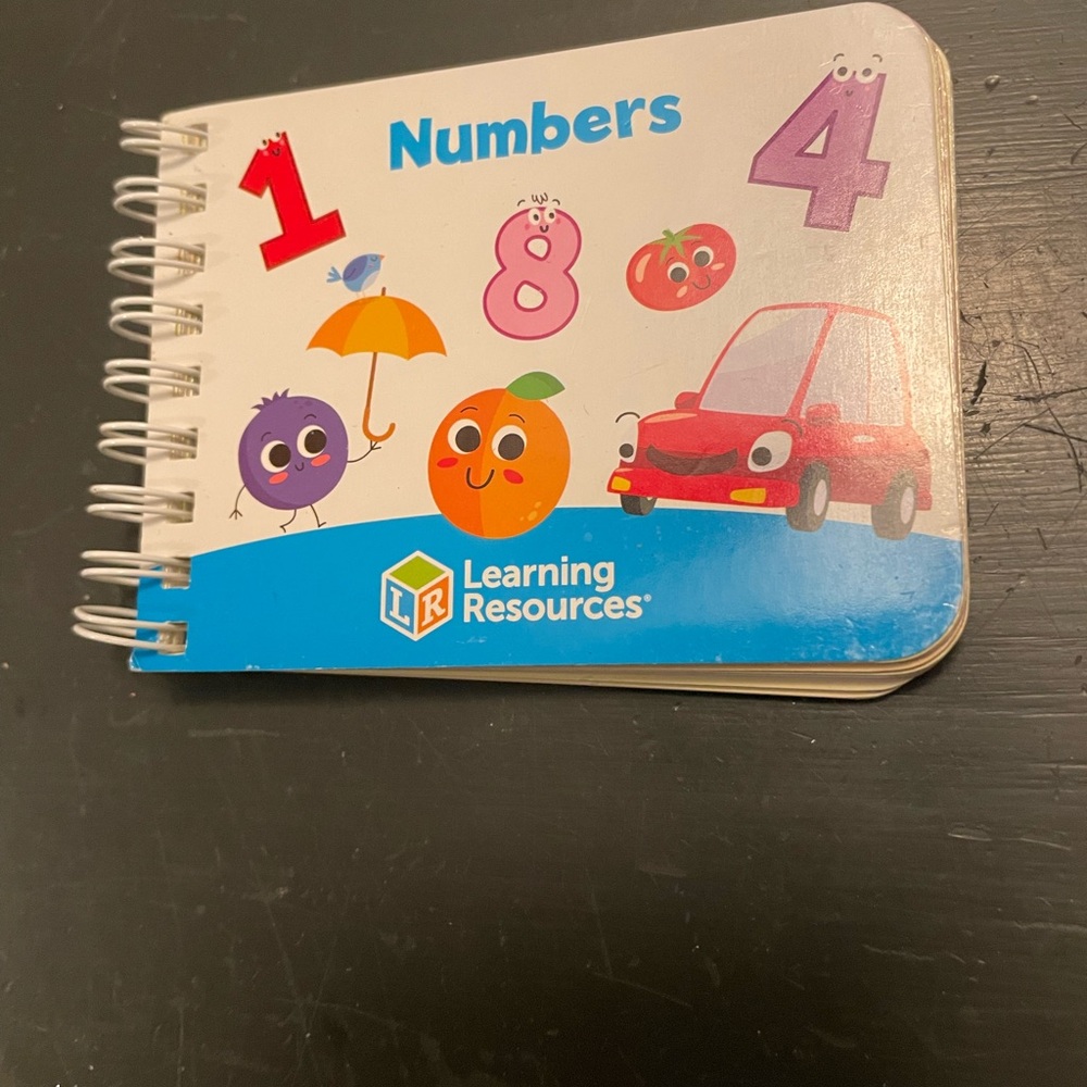 Numbers Book for Kids - Blue
